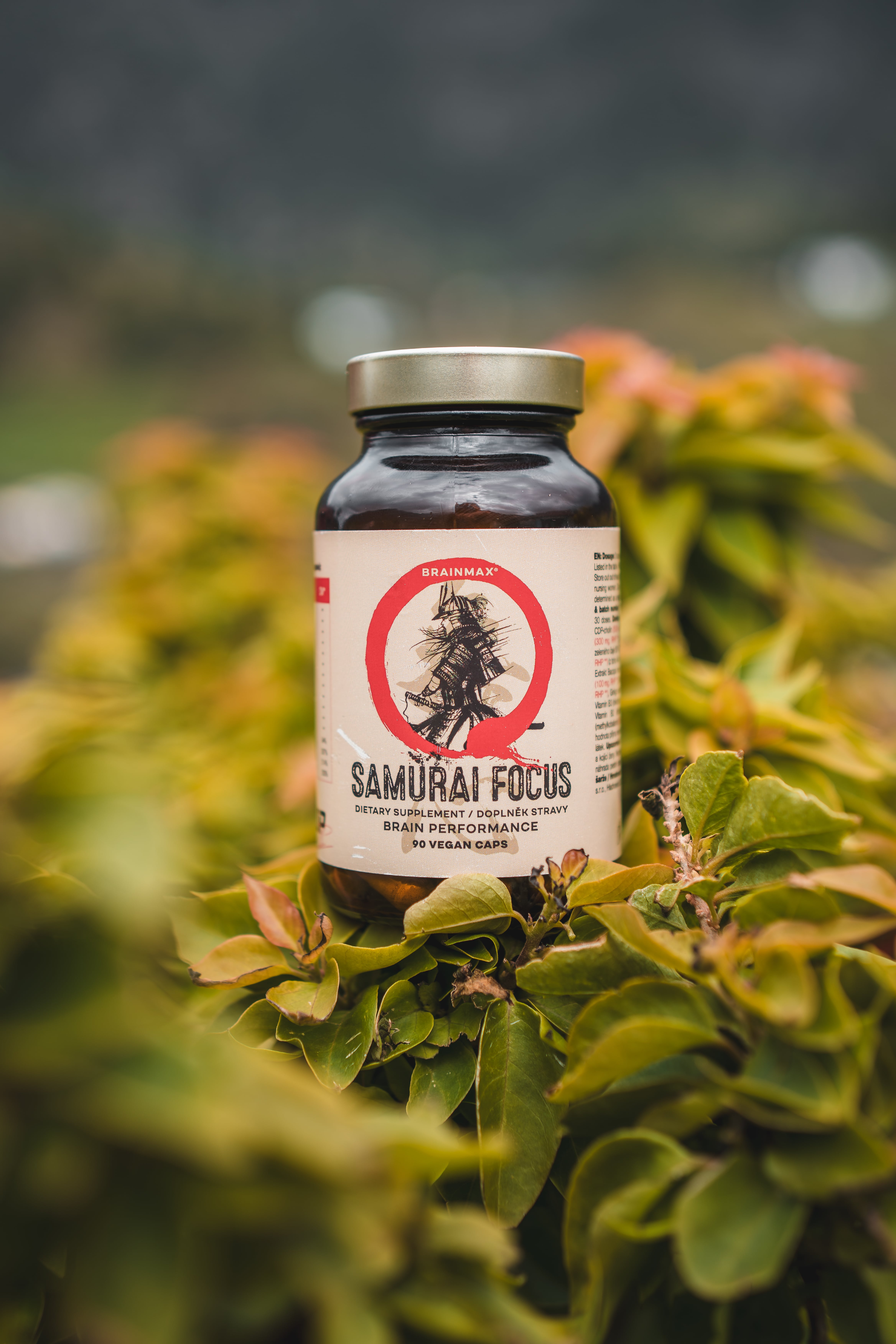 BrainMax Samurai Focus, 120 rostlinných kapslí Obrázek