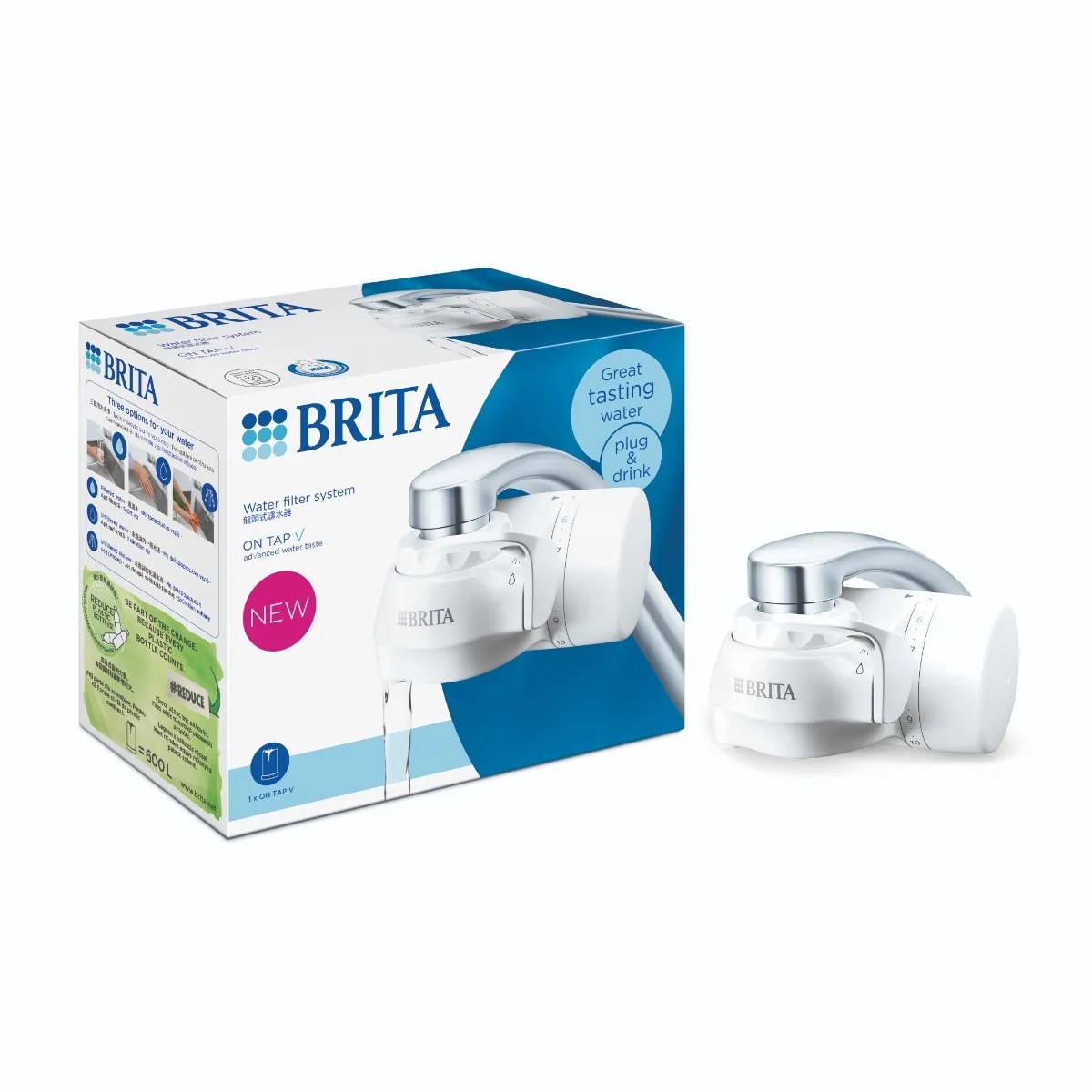 Vodní filtr na kohoutek Brita On Tap V bez displeje Obrázek