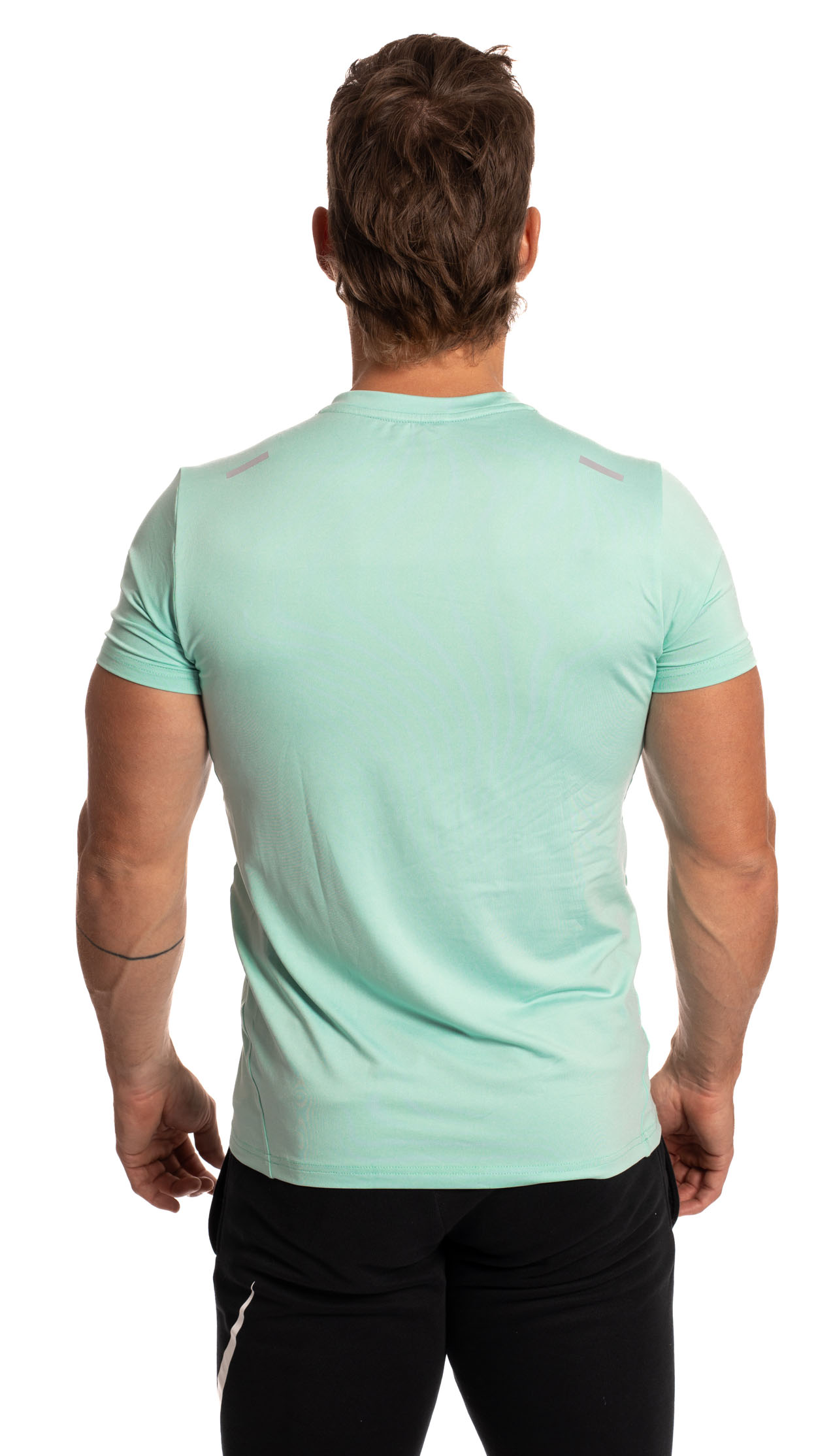 BrainMax pánské fitness triko, zelené Velikost: XL Obrázek