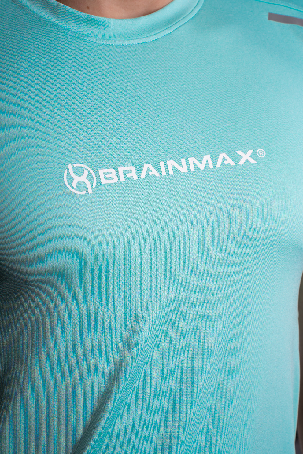 BrainMax pánské fitness triko, zelené Velikost: XL Obrázek