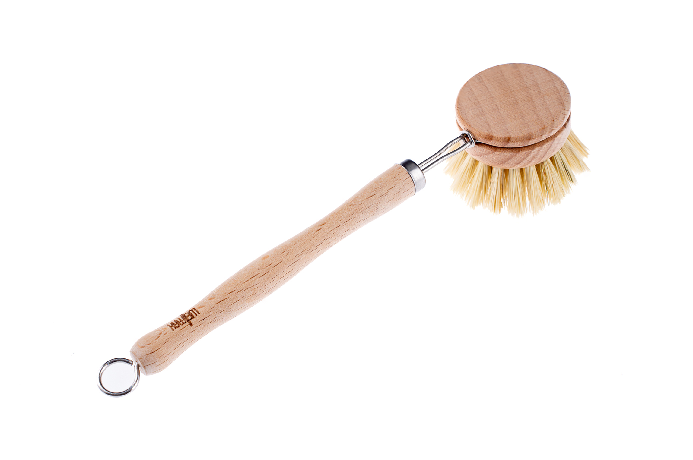 WellMax Dřevěný kartáč na nádobí Obrázek