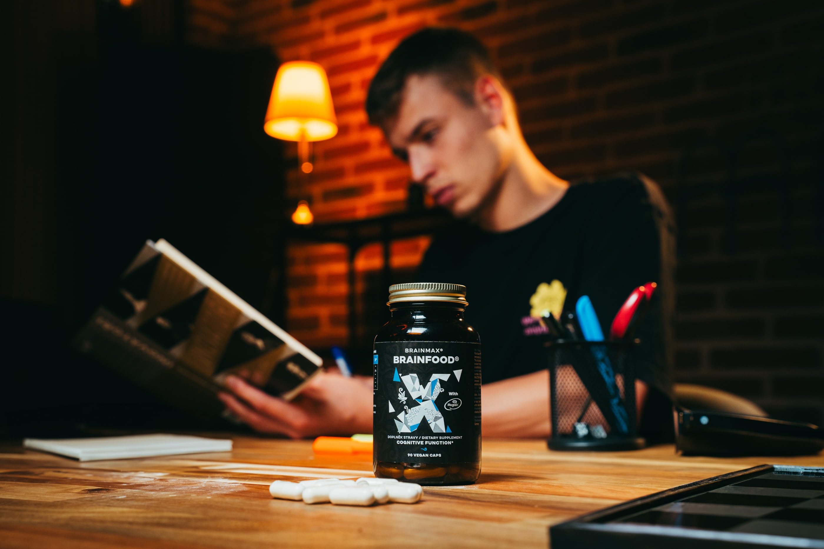 BrainMax BRAINFOOD, 90 rostlinných kapslí Obrázek