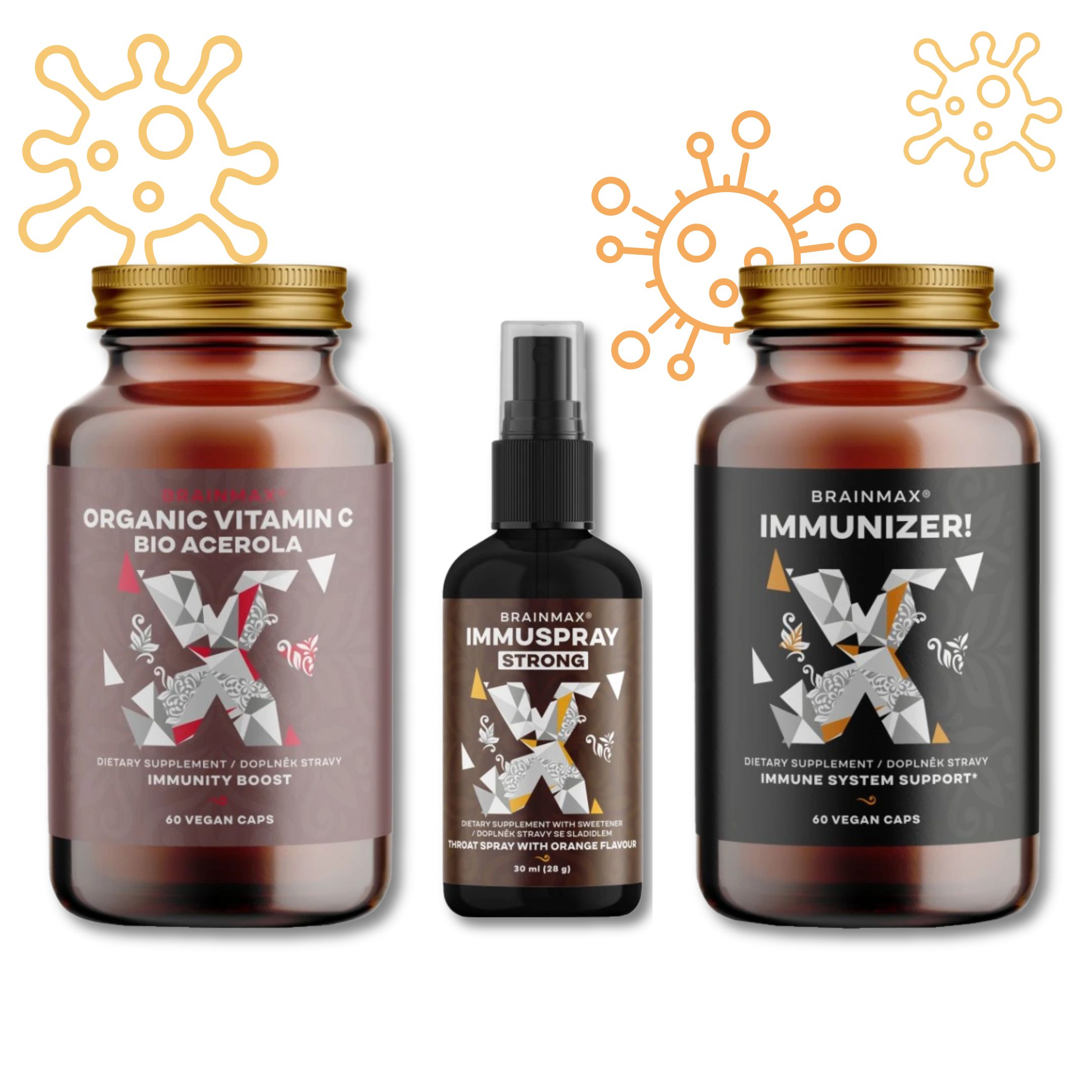 BrainMax Pure BrainMax Immunity 3 az 1-ben