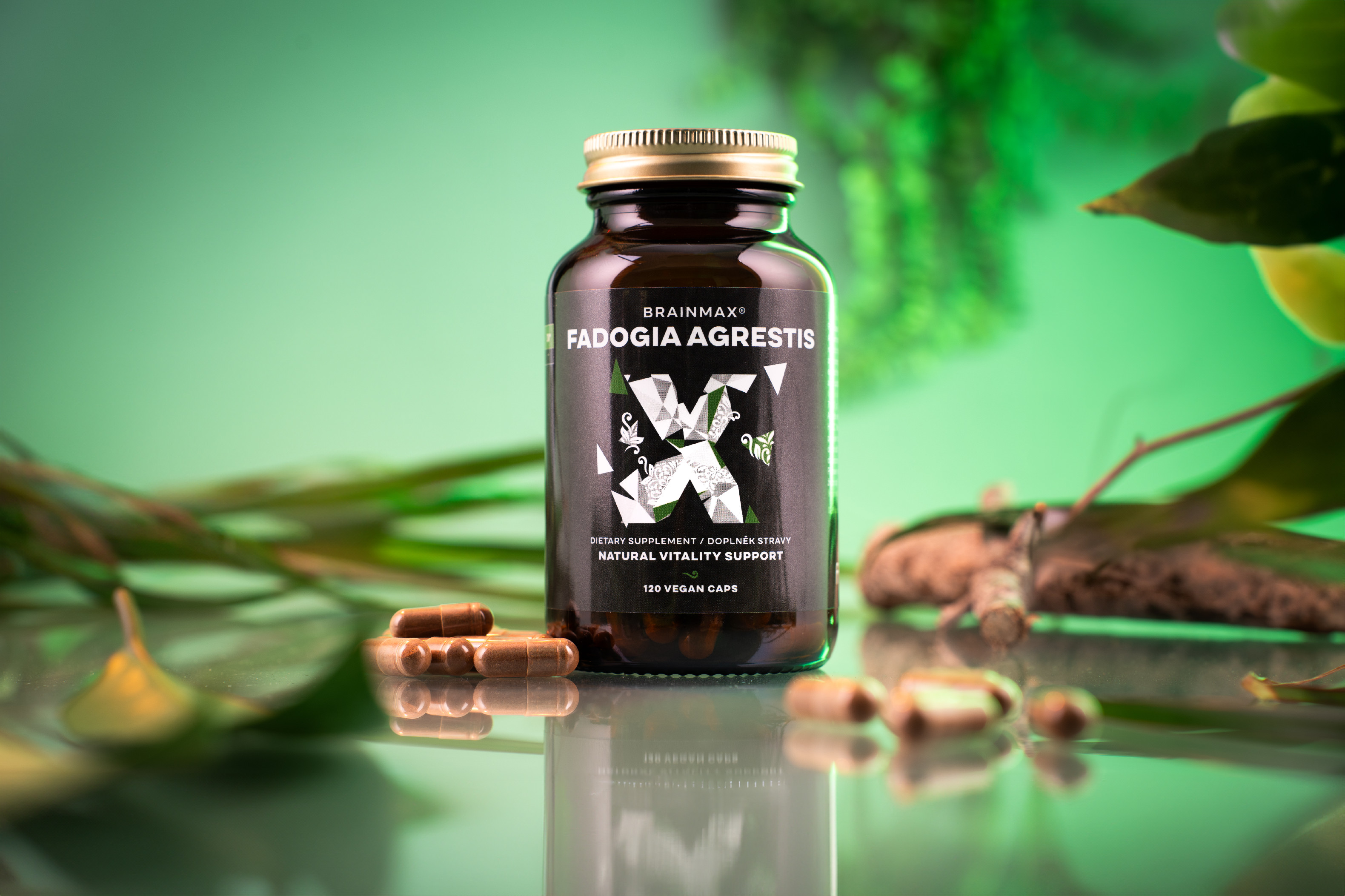 BrainMax Fadogia Agrestis 10:1, 500 mg, 120 kapslí Obrázek