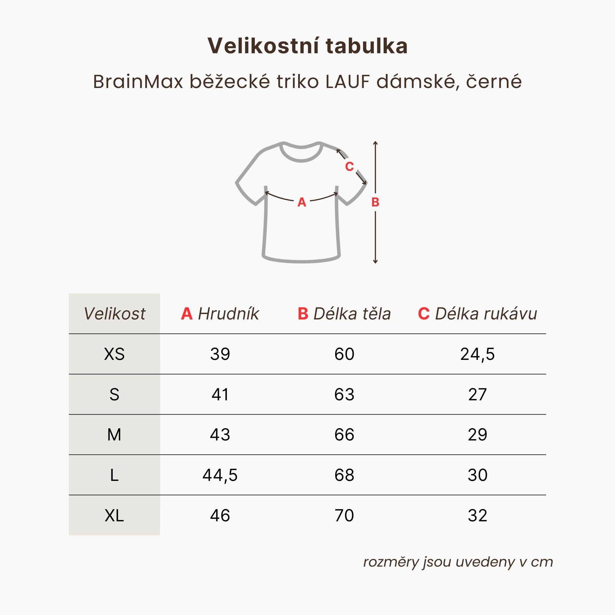 Běžecké triko BrainMax LAUF dámské, černé Velikost: L Obrázek