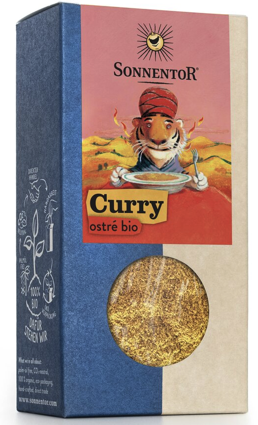 Sonnentor Curry ostré BIO 50 g