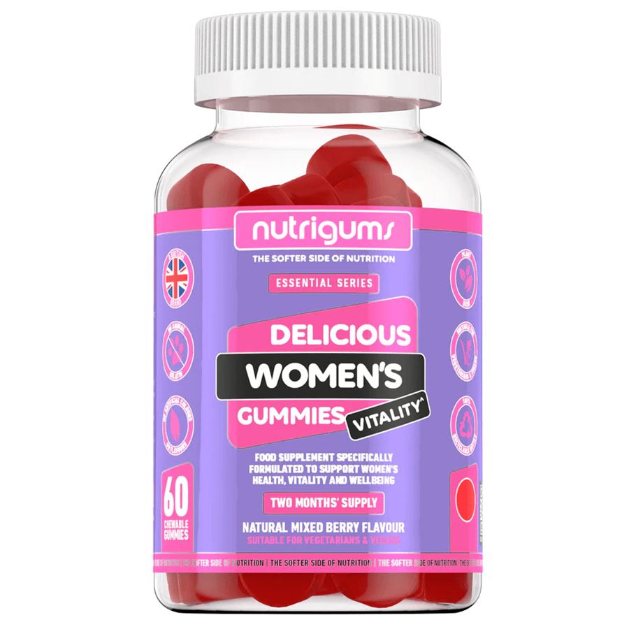 Nutrigums Womens Vitality, ženská vitalita, 60 želé bonbónů