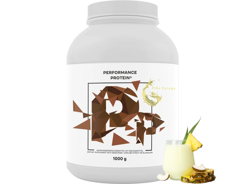 BrainMax Performance Protein, nativní syrovátkový protein, piña colada Hmotnost: 1000 g Obrázek