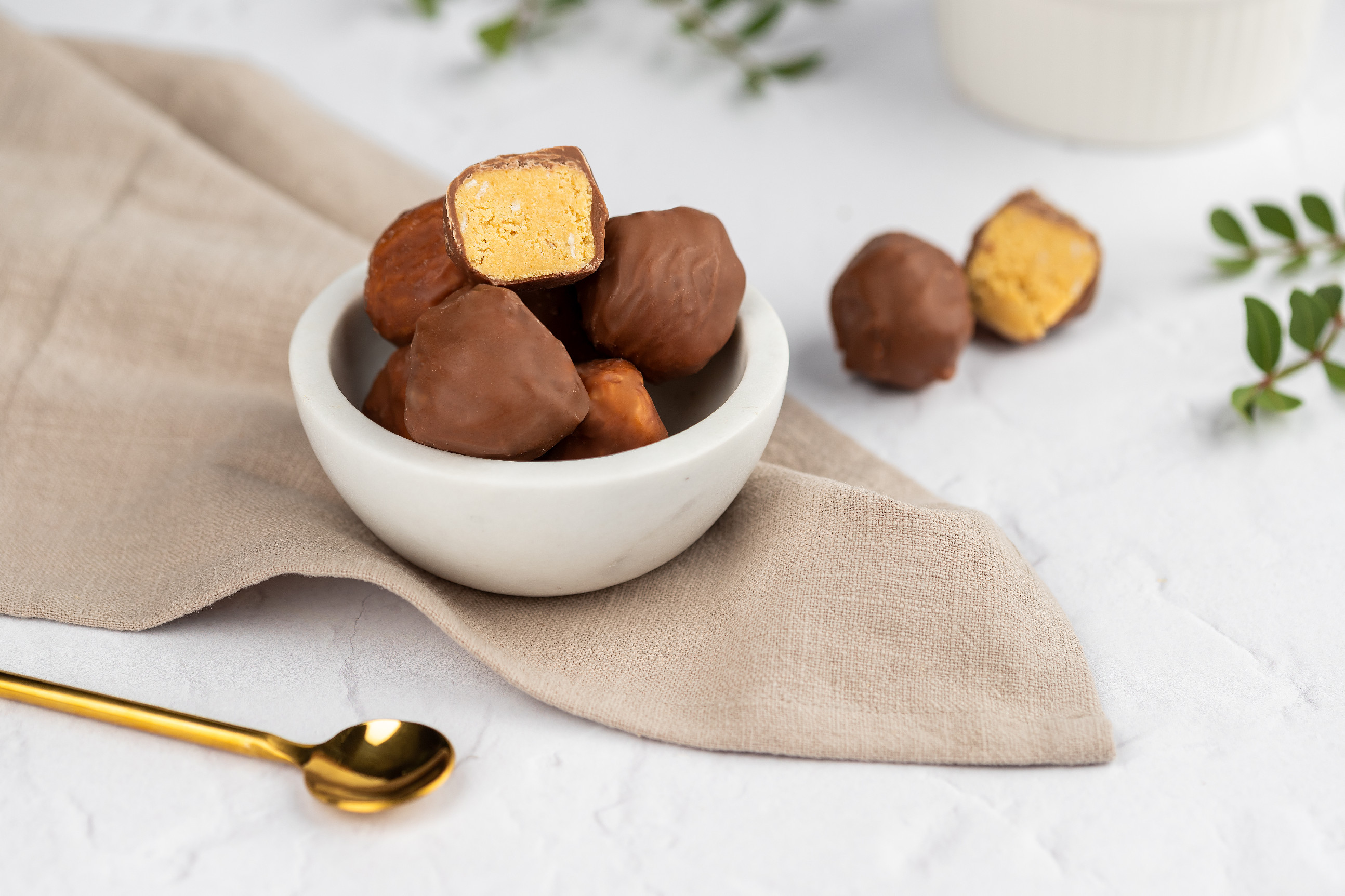 BrainMax Pure BrainMax Lauf Protein Carb Balls, Proteinové-sacharidové kuličky, BIO, 8 ks Obrázek
