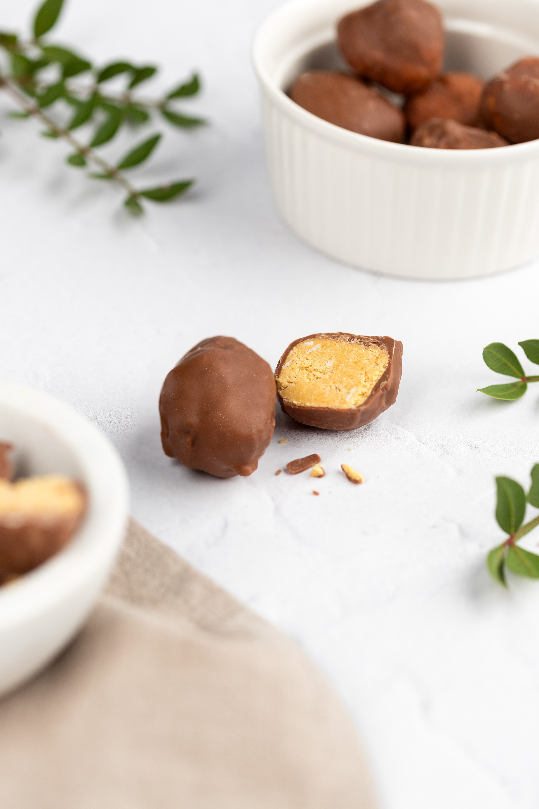 BrainMax Pure BrainMax Lauf Protein Carb Balls, Proteinové-sacharidové kuličky, BIO, 8 ks Obrázek