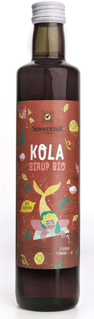 Sonnentor Kola sirup BIO 500 ml