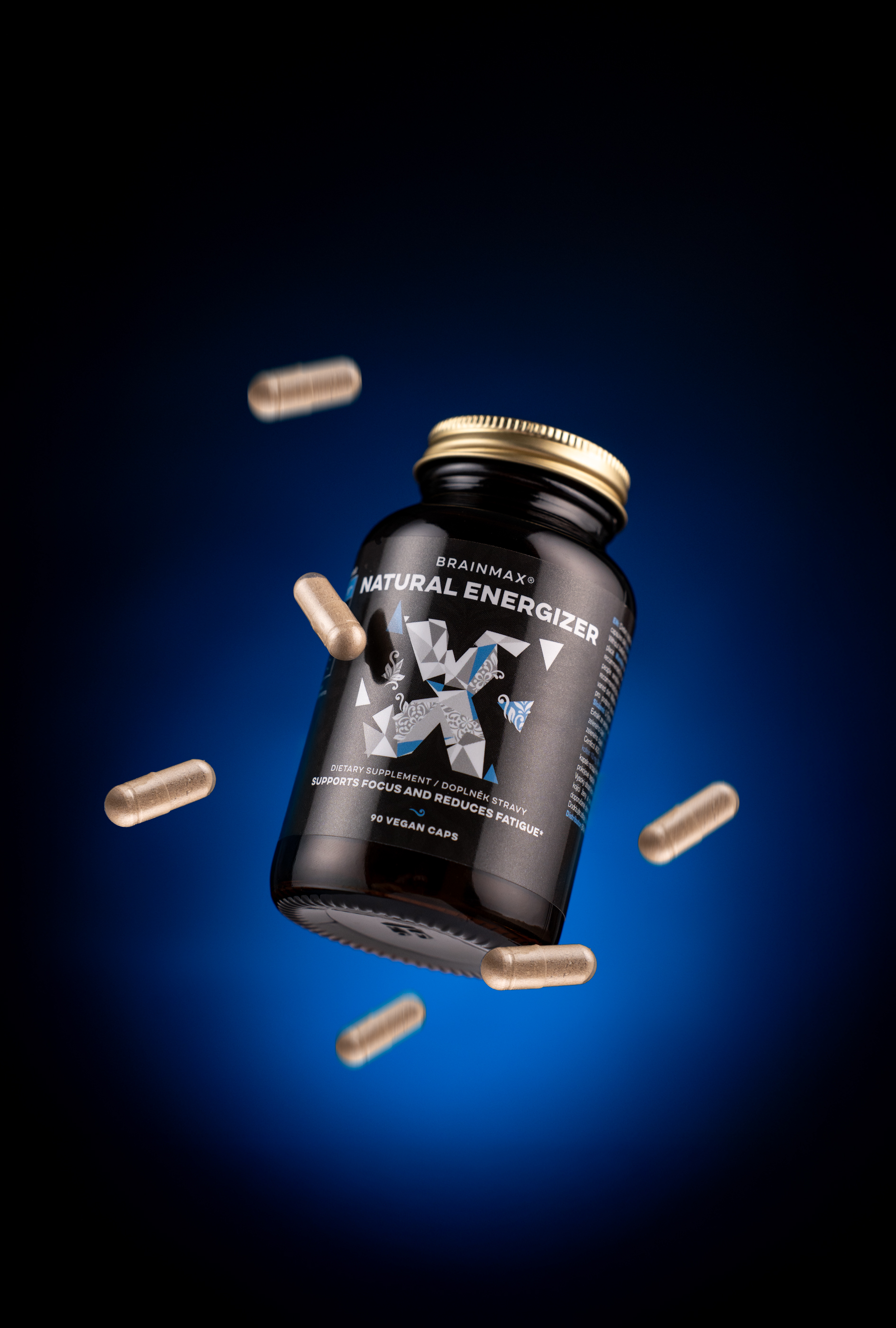 BrainMax Natural Energizer, 90 rostlinných kapslí Obrázek
