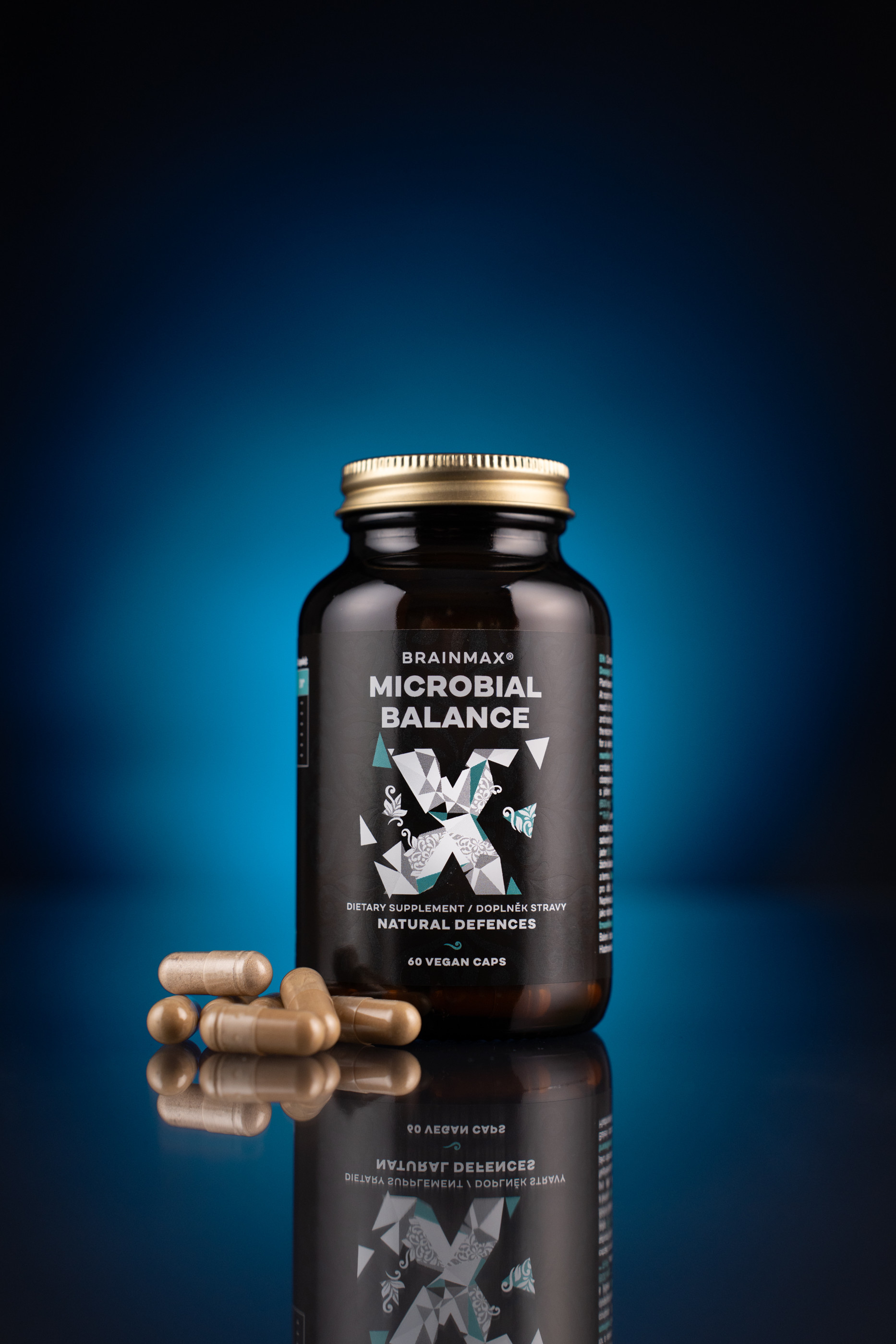BrainMax Microbial Balance, 60 rostlinných kapslí Obrázek