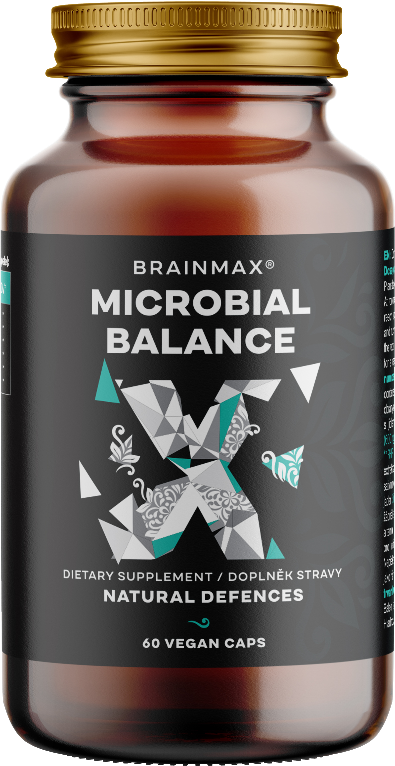 BrainMax Microbial Balance, 60 rostlinných kapslí Obrázek