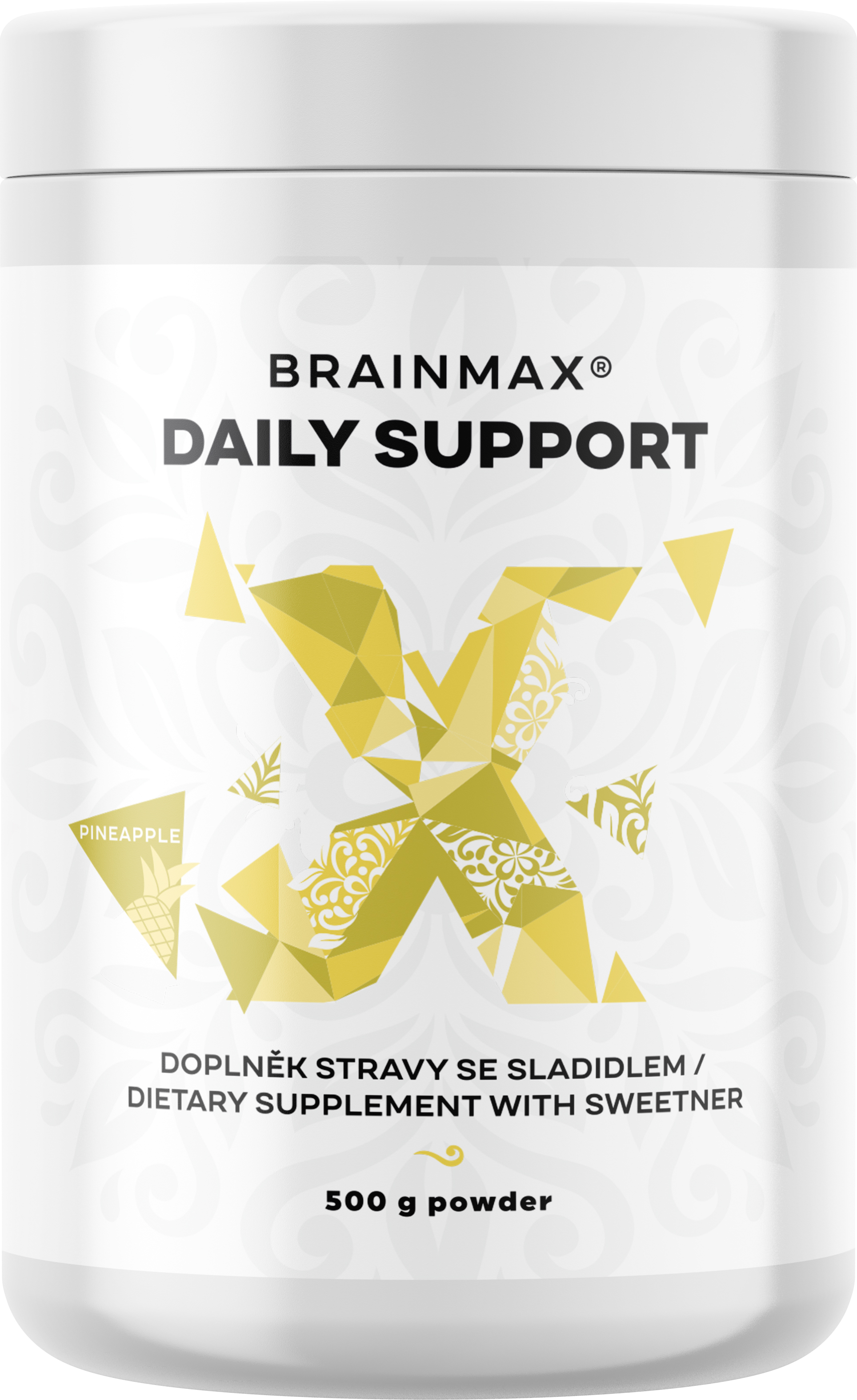 BrainMax Daily Support, ananas, 500 g Obrázek