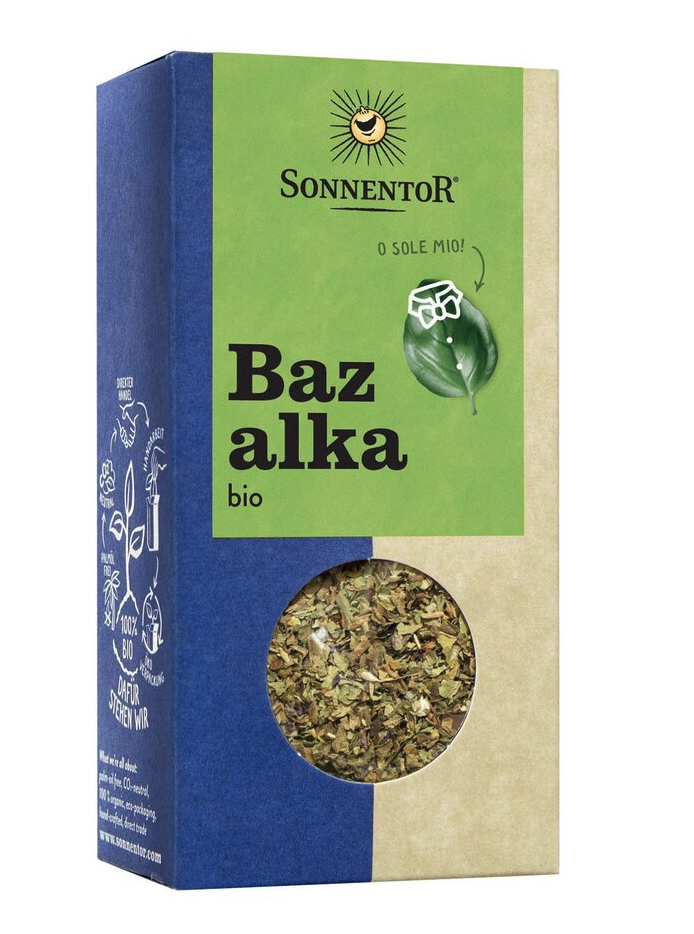 Sonnentor Bazalka BIO 15 g Obrázek