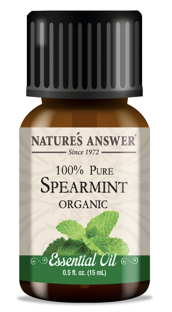 Nature's Answer Spearmint Essential Oil, Máta klasnatá, esenciální olej, BIO, 15 ml Obrázek