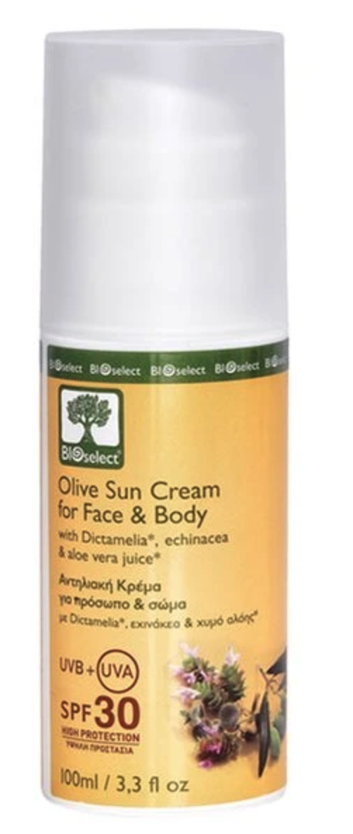 BIOselect Opalovací krém na tvář a tělo SPF 30, 100 ml Obrázek