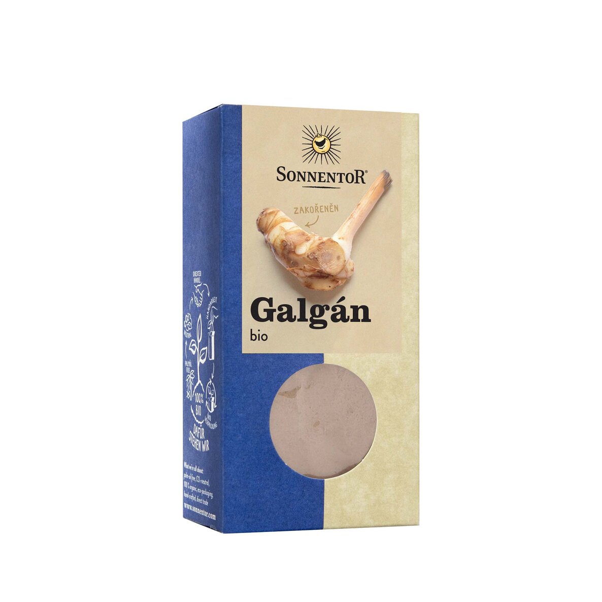 Sonnentor Galgán BIO mletý 35 g Obrázek