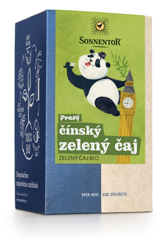 Sonnentor Zelený čaj jemný čínský 27 g Obrázek