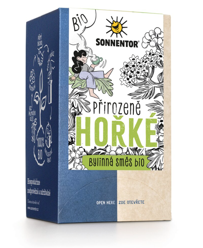 Sonnentor - Přirozeně hořké, porcovaný čaj, BIO, 18 ks Obrázek