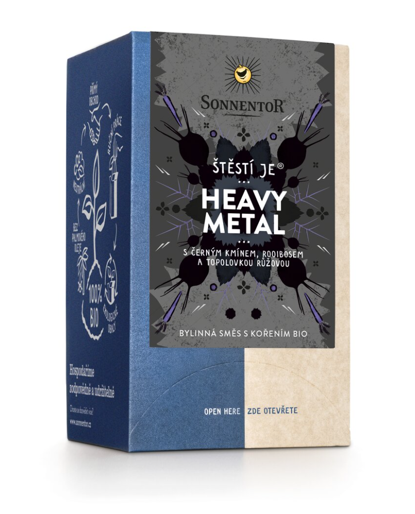 Sonnentor Štěstí je Heavy metal BIO 27 g Obrázek