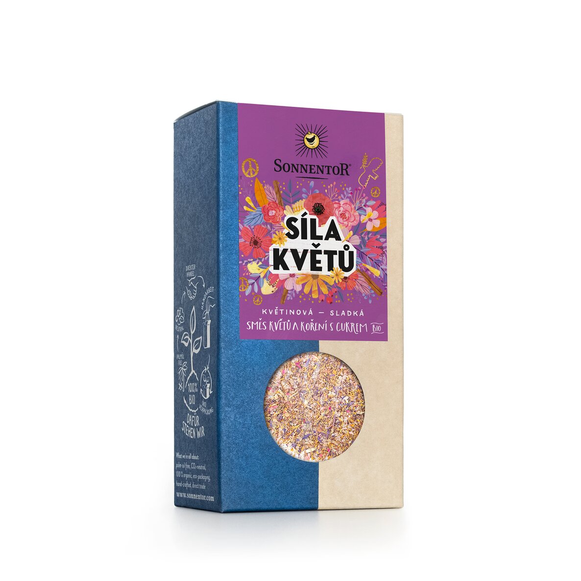 Sonnentor Flower Power - mieszanka kwiatów i przypraw, organiczna, 35 g