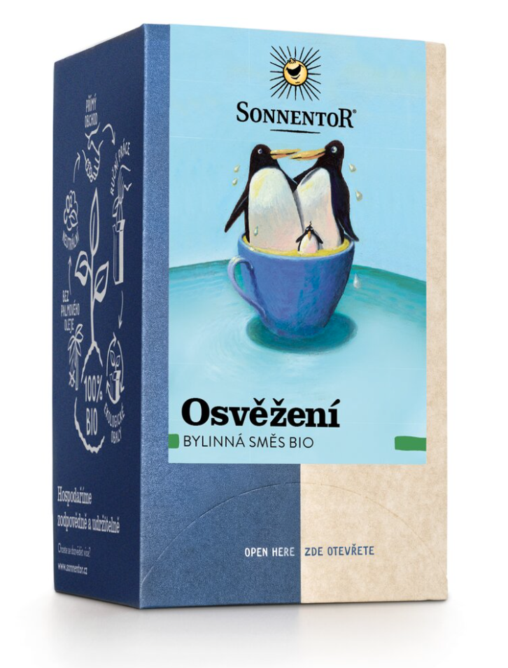 Sonnentor Osvěžení čaj BIO 18 sáčků  Obrázek