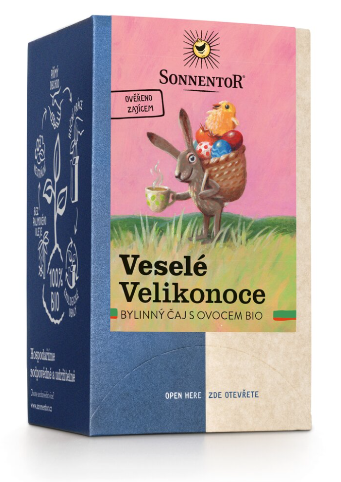 Sonnentor Veselé velikonoce BIO čaj 18 sáčků Obrázek