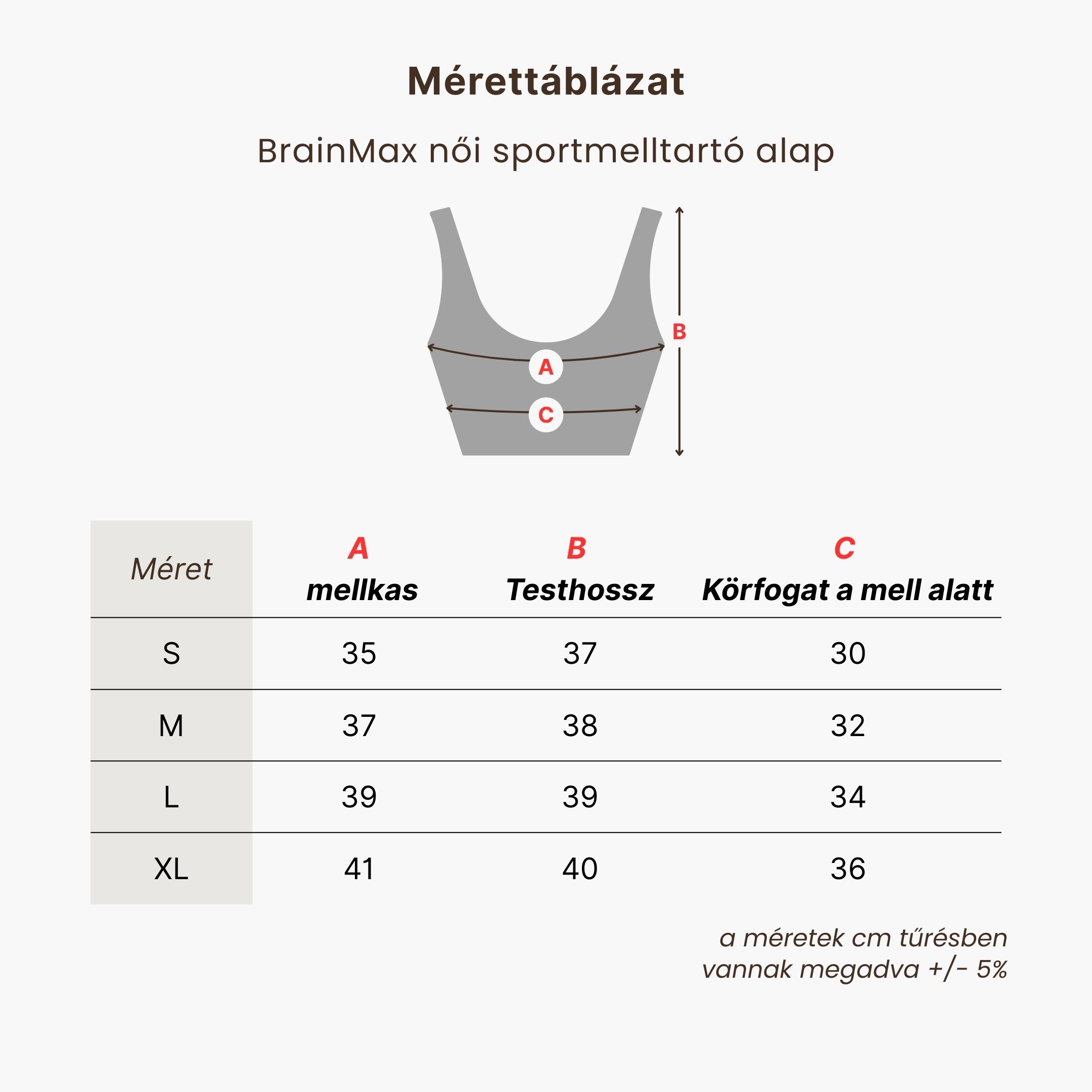 BrainMax dámská sportovní podprsenka Basic, černá Velikost: M Obrázek