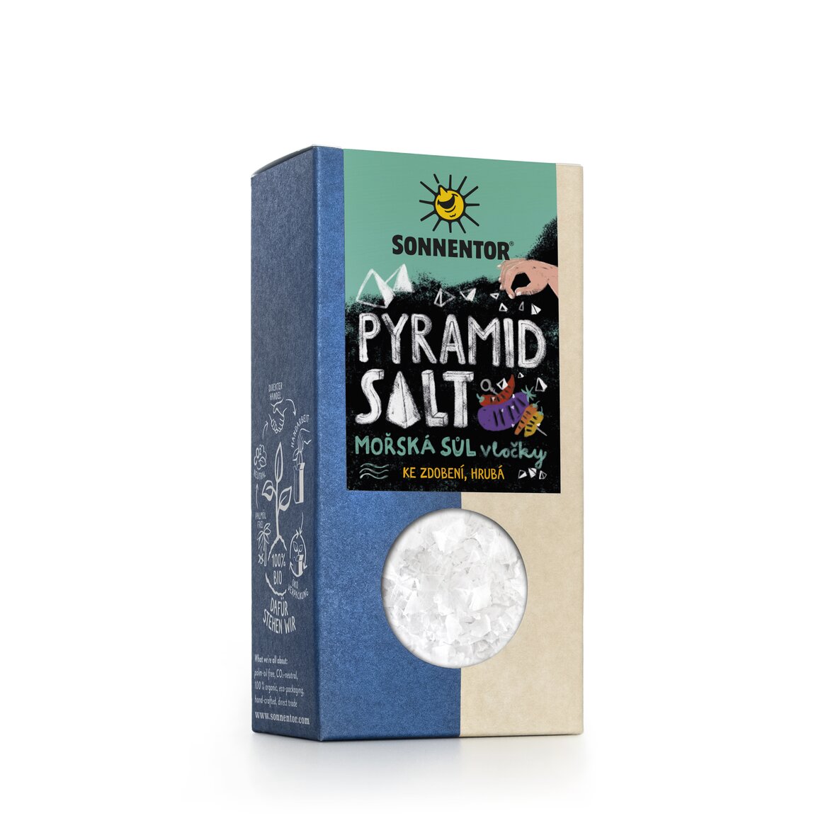 Sonnentor Pyramid Salt, 65 g Obrázek