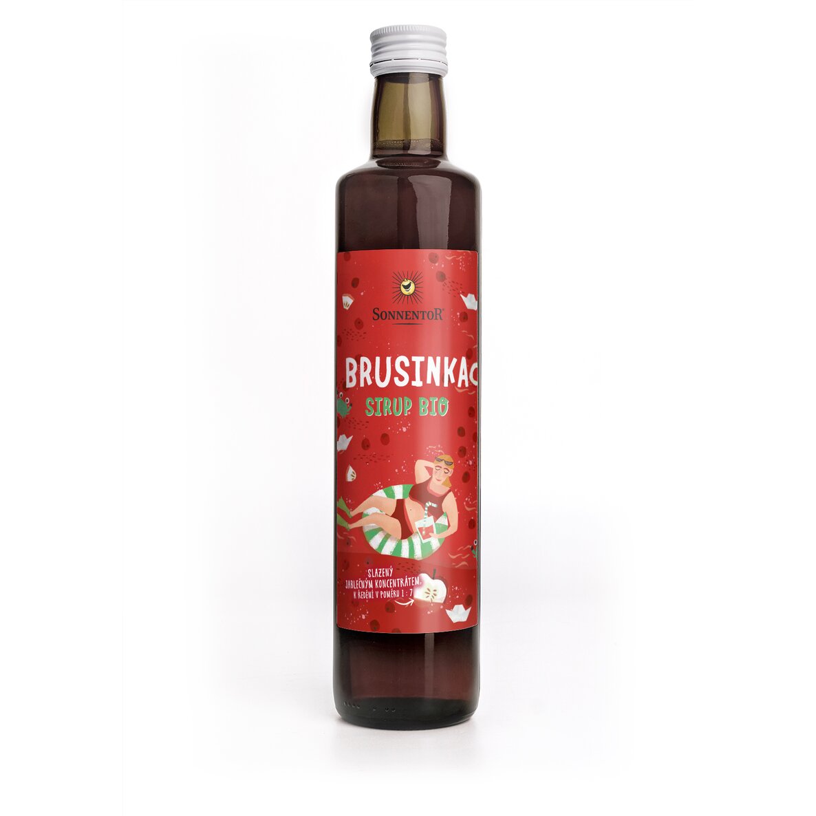 Sonnentor Brusinka sirup, BIO, 500 ml