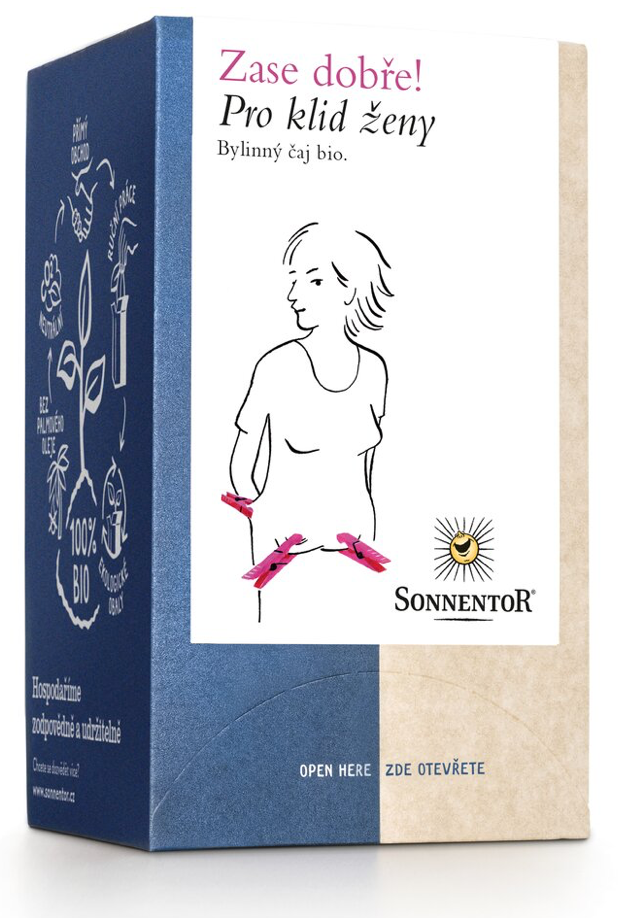 Sonnentor Pro klid ženy - bylinný čaj 27 g