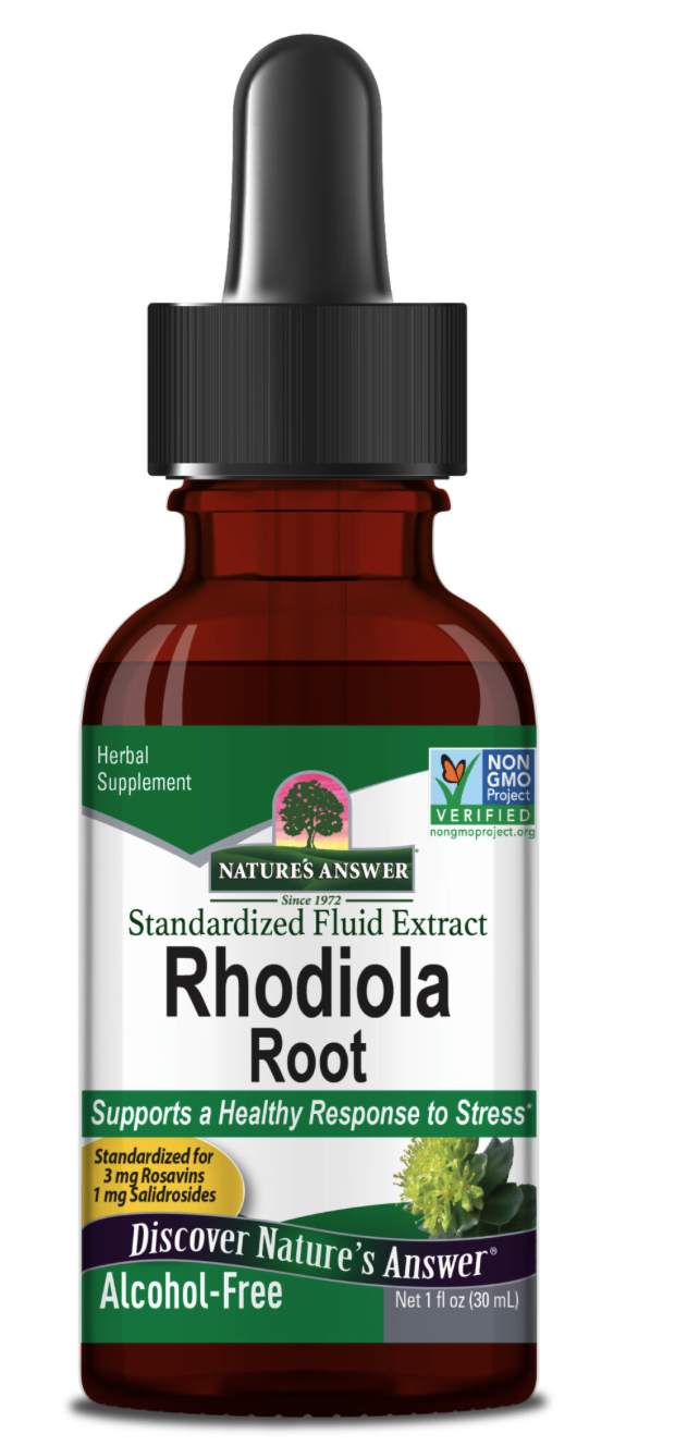 Nature's Answer Rhodiola Root, extrakt, 30 ml