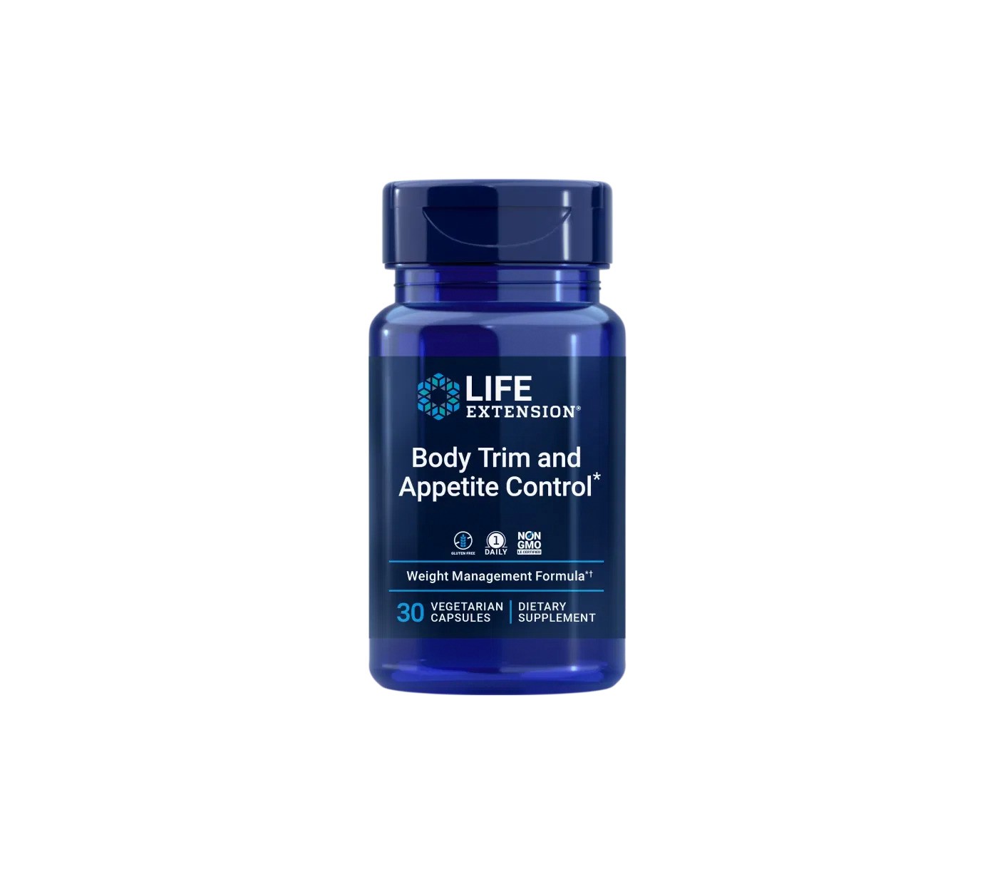 Life Extension Body Trim and Appetite Control, redukce hmotnosti, 30 rostlinných kapslí