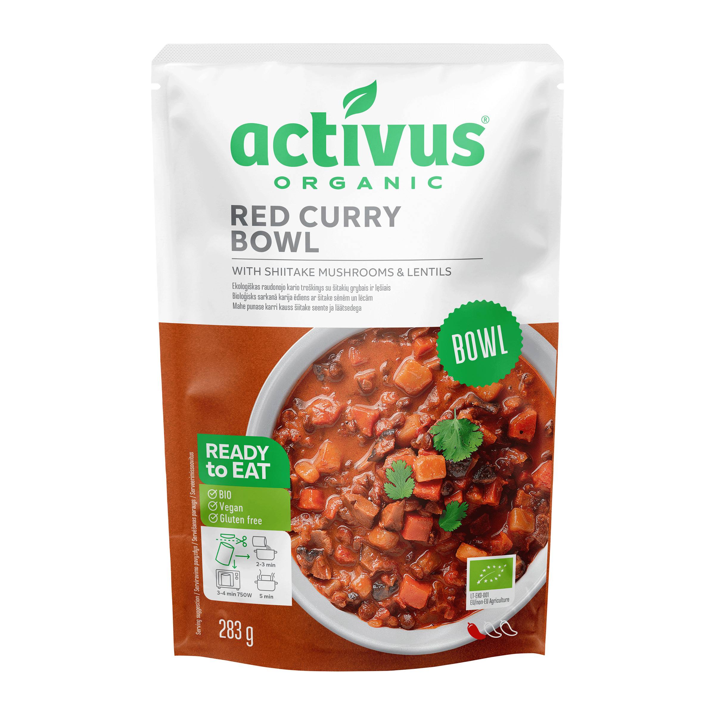 Activus Red curry bowl, 283 g