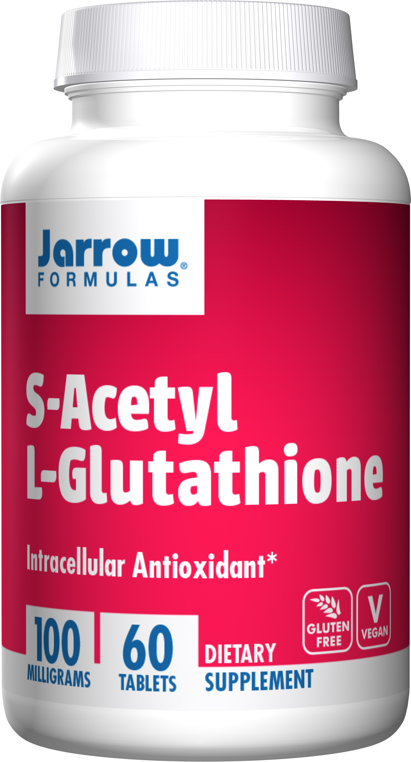 Jarrow Formulas Jarrow S-Acetyl L-Glutathione, 100 mg, 60 tablet