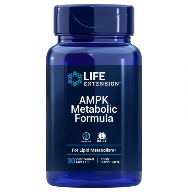 Life Extension AMPK Metabolic Activator, metabolikus aktivátor, 30 tabletta