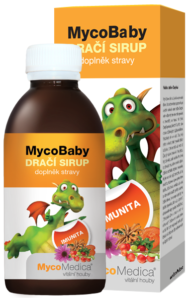 MycoMedica MycoBaby Dračí sirup 200 ml Obrázek
