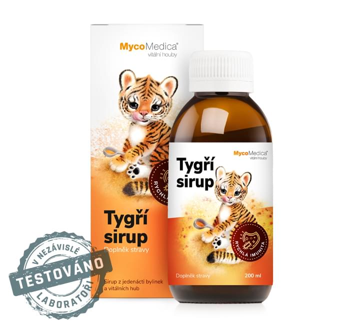 MycoMedica Tygří sirup 200 ml Obrázek