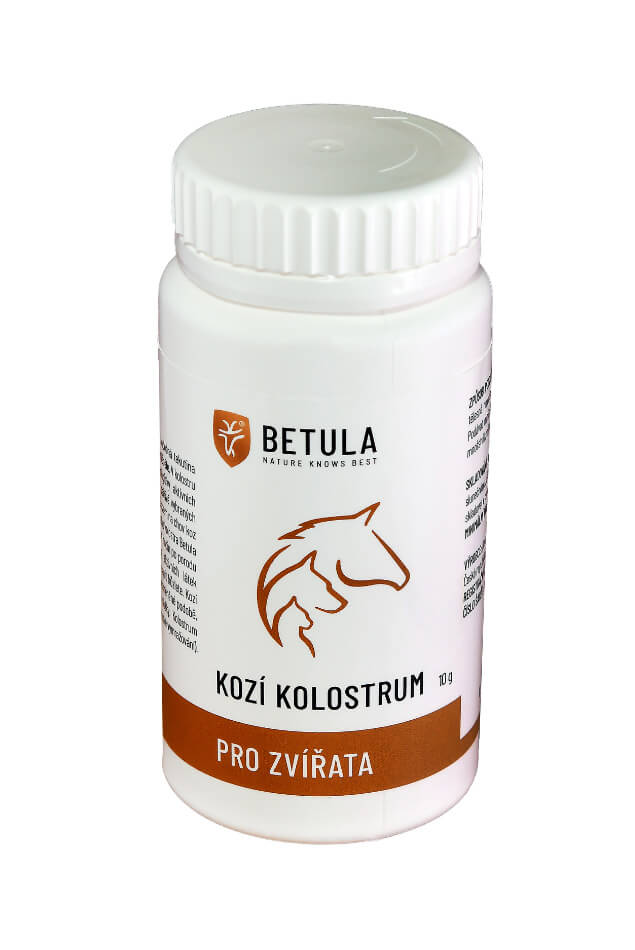 Betula - Kozí kolostrum (colostrum) pro zvířata, 10 g Obrázek