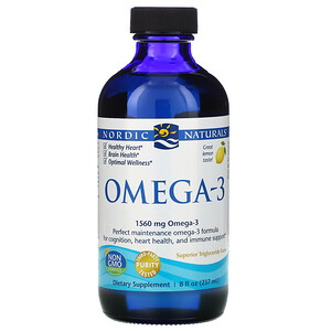 Nordic Naturals Ultimate Omega, 2840 mg, Citron, 237 ml Obrázek