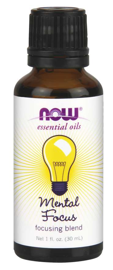 Now® Foods NOW Essential Oil, Mental Focus oil (éterický olej mentální soustředění), 30 ml Obrázek