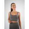 BrainMax női sport felső nyakkivágással, szürke