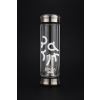 High end glass infuser bottle shot