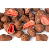 61308 1 brainmax pure strawberries in milk chocolate lyofilizovane jahody v mlecne cokolade 130 g