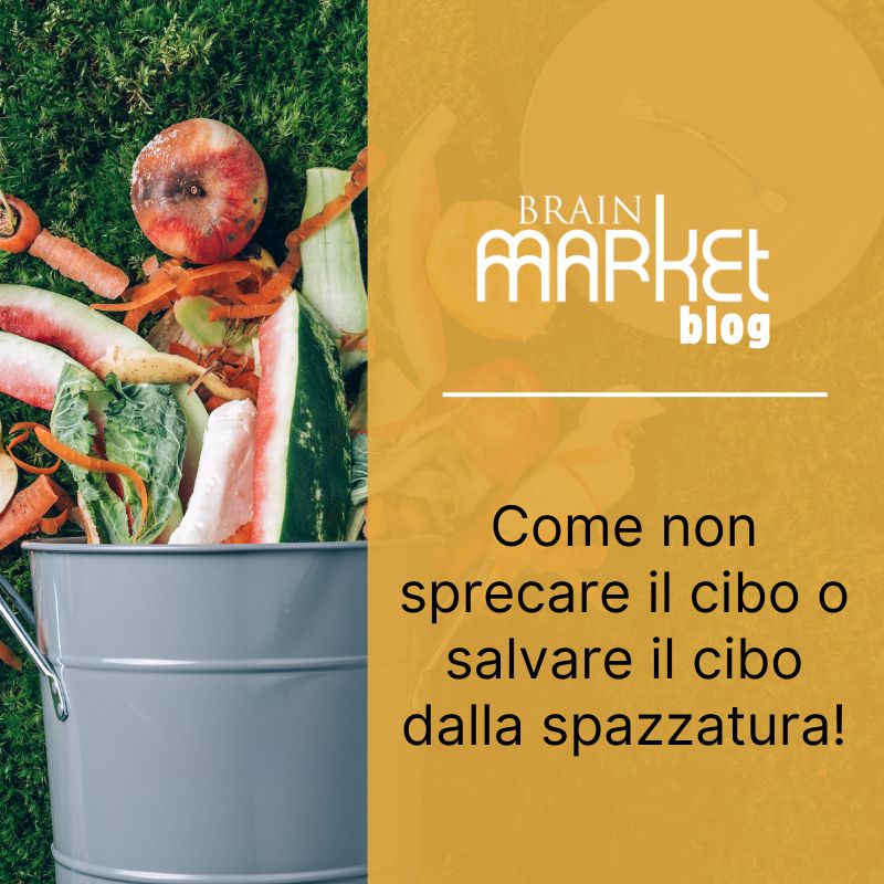 Come non sprecare il cibo ovvero salvare il cibo dalla spazzatura!
