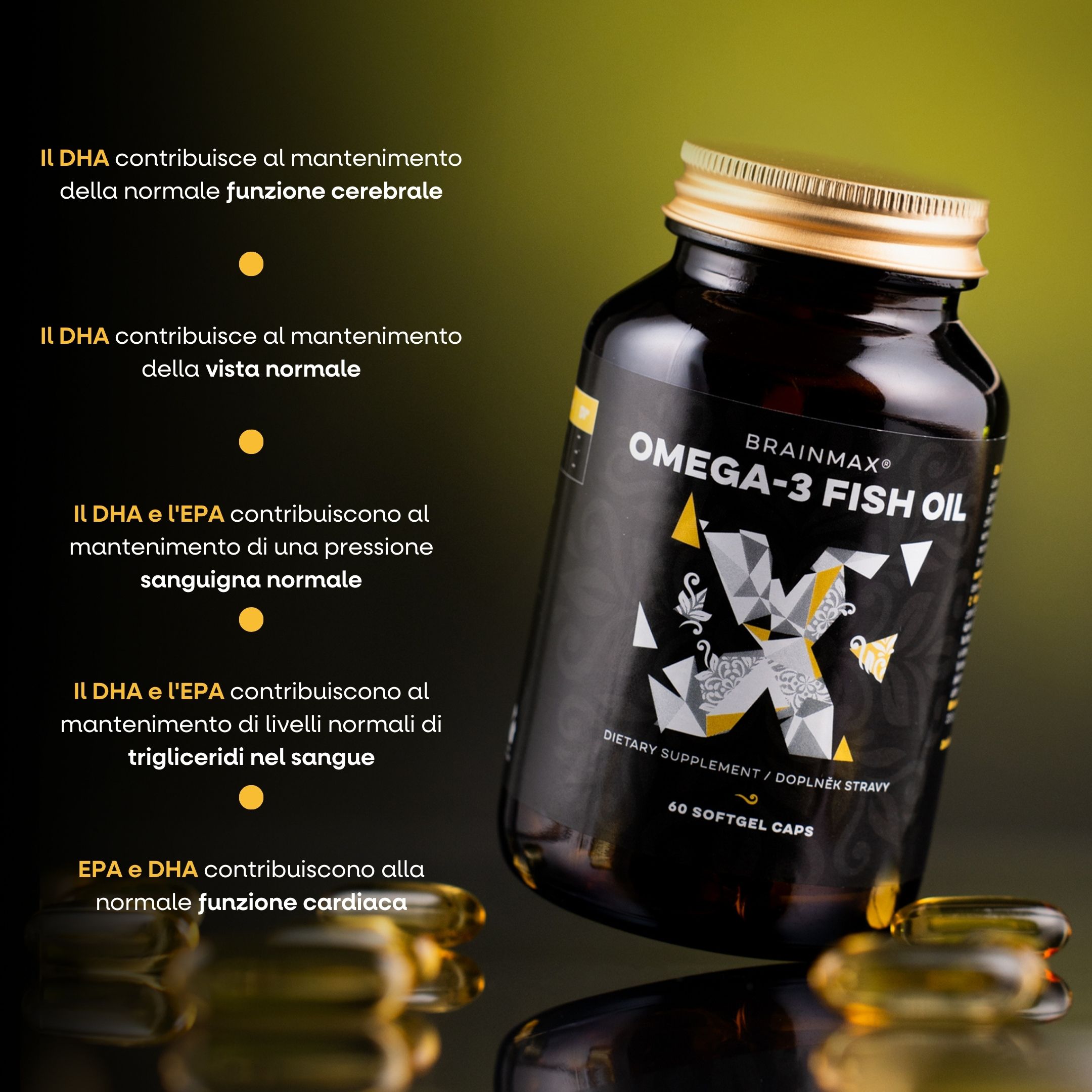 dha BrainMax Omega-3 Fish Oil