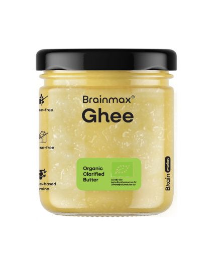BrainMax Pure® Ghee, burro chiarificato GHEE, BIO, 270 ml