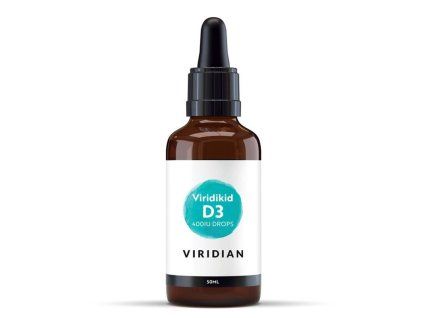 Viridian Viridikid Vitamina D Gocce 400IU 30 ml  Integratore alimentare